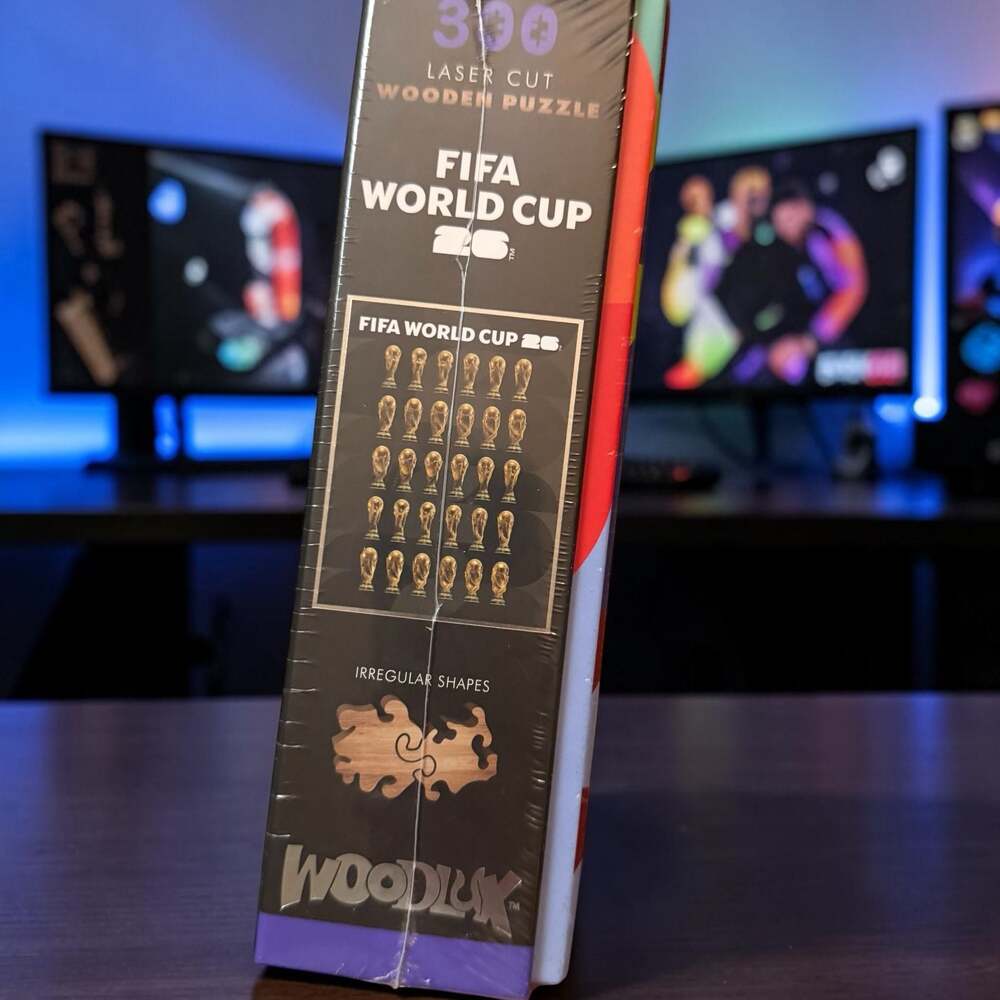 Woodlux FIFA World Cup 26 Trophy Collection Laser Cut Wooden Puzzle - Picture 5 of 6
